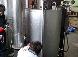 トップヒートバリアーの設備施工事例